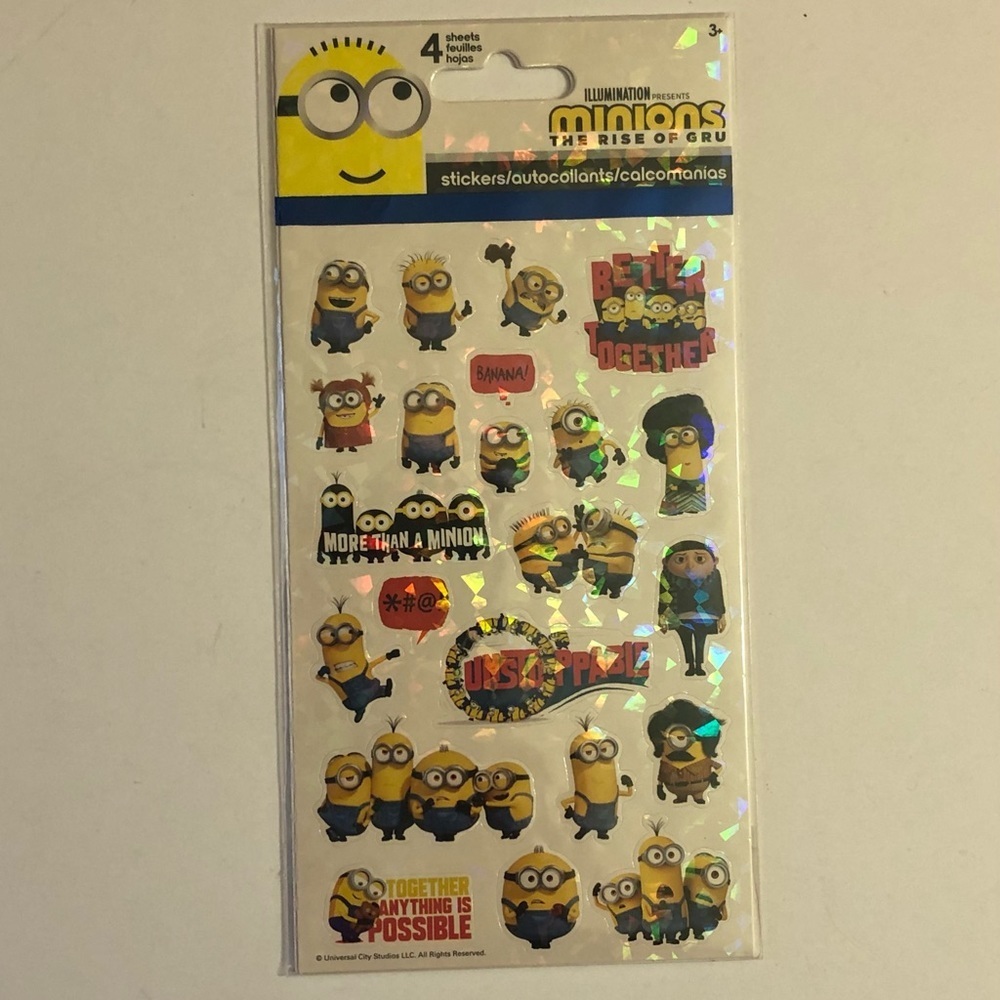 Minions Sticker Pack - Picture 9 of 10